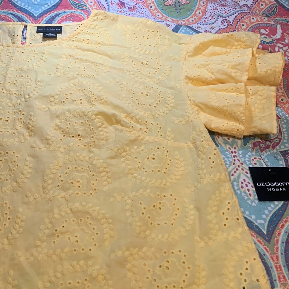 Liz Claiborne 1x top NWT